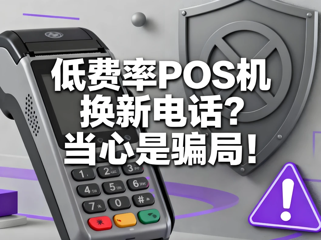 接到自称“东付通客服”的低费率POS机换新电话？当心是骗局！